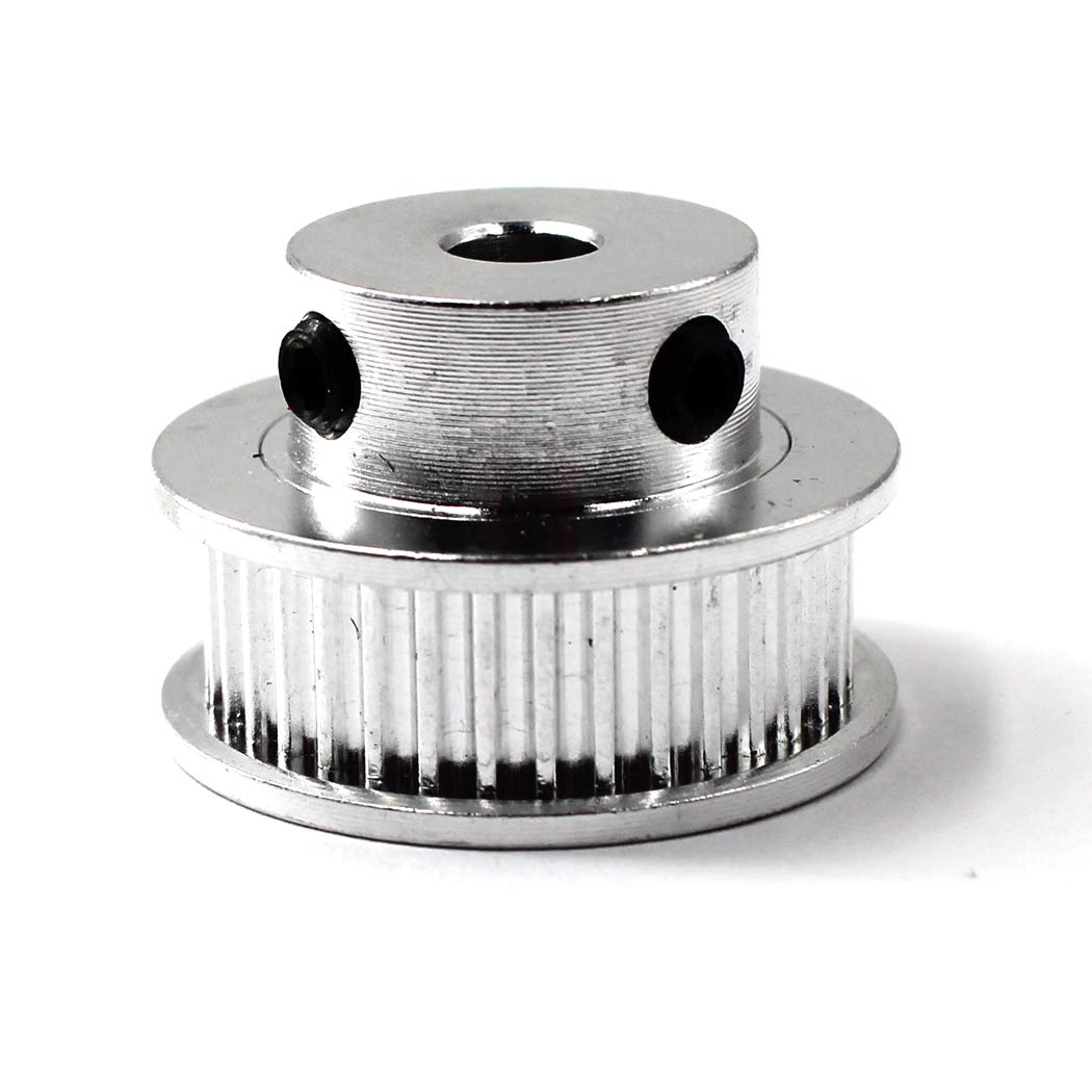 4 Pulegge Sincrone GT-2 40Denti – Alluminio Con Foro 10mm, Ideali Per Stampanti 3D E Fresatrici CNC