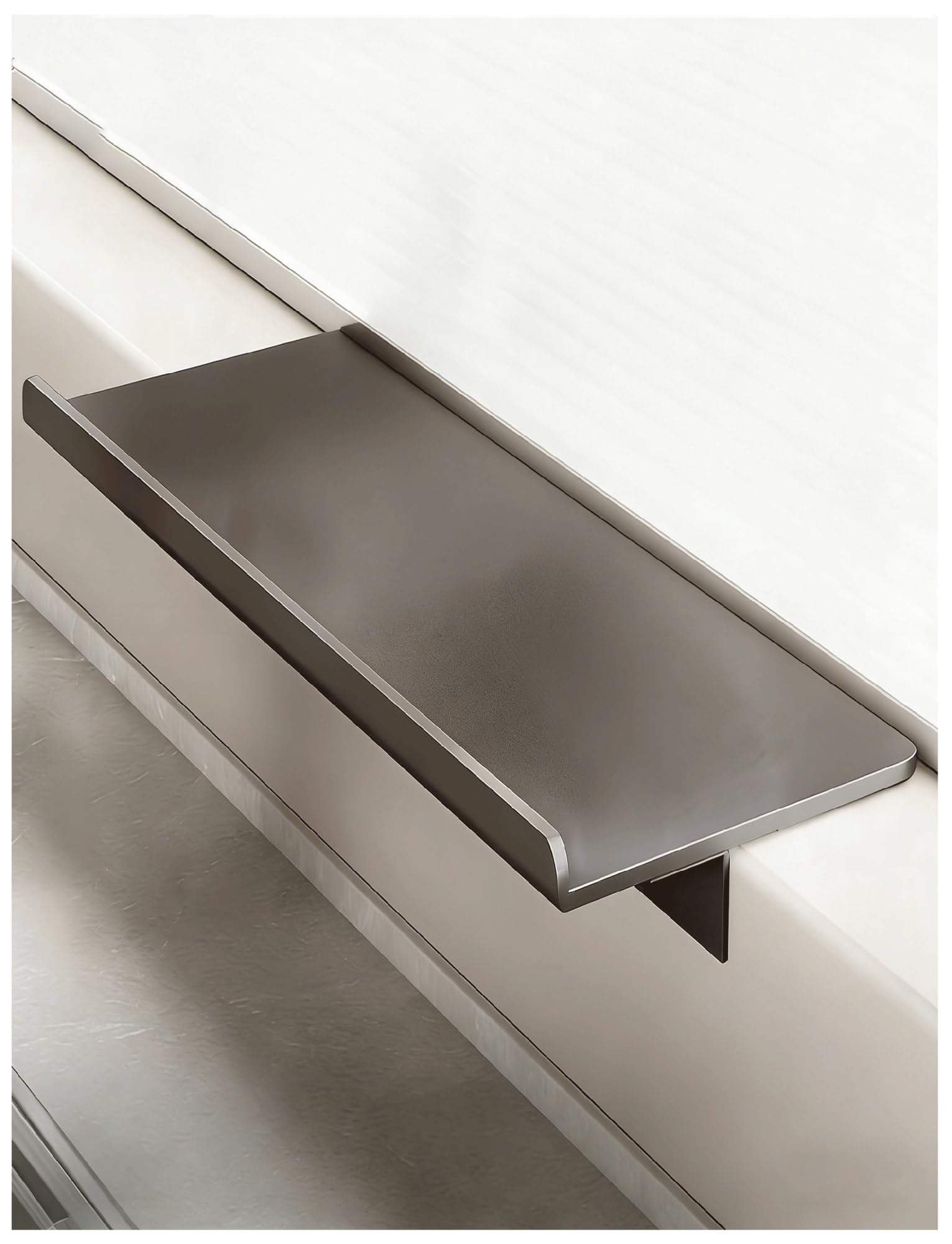 Placa extensora de alféizar de ventana con acabado premium para plantas