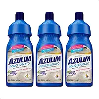 Kit 3 Limpa Porcelanatos, Grânitos e Mármores Lavanda 750ml - Limpeza Perfeita e Brilho Duradouro