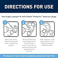 Vista 20 de Tapones para los oídos de Flents, 10 pares, paquete de de 1, Verde, 1