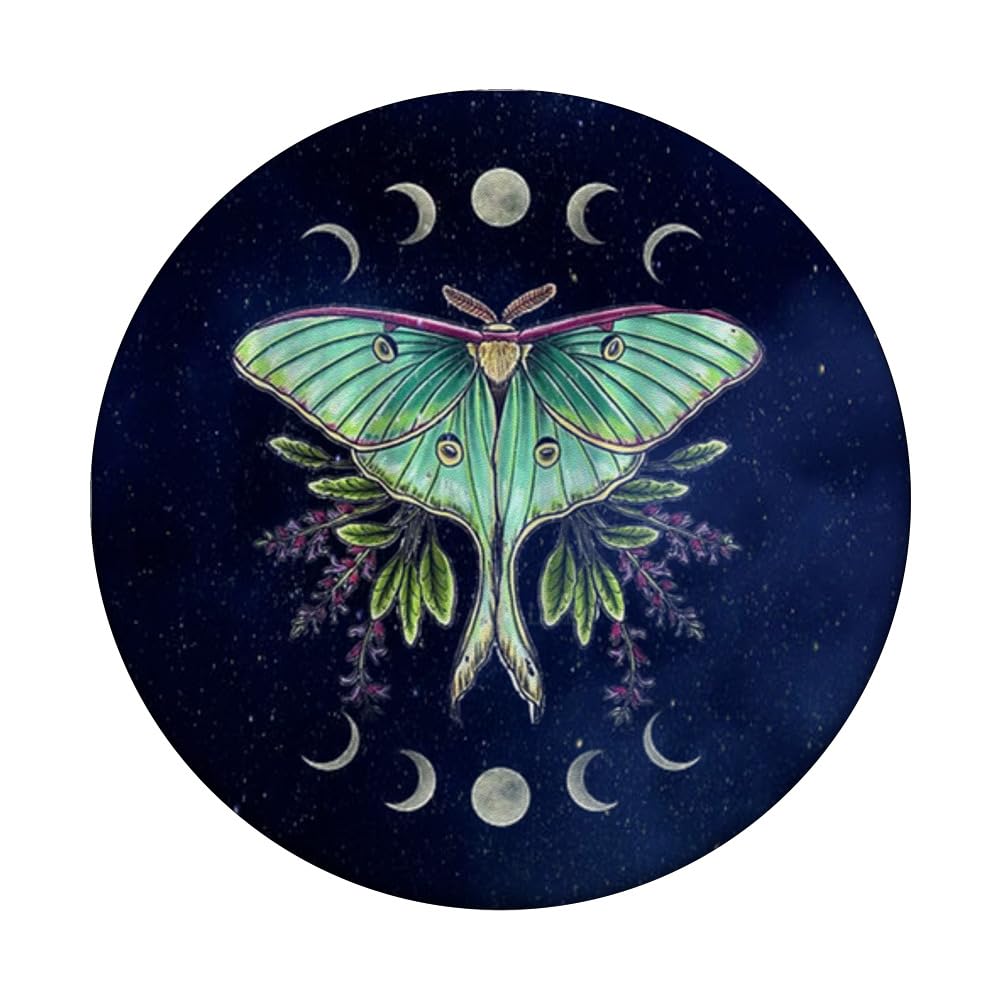 PopSockets PopGrip Luna E Sole - Stile Boho Mistico - Supporto E Impugnatura Per Telefono