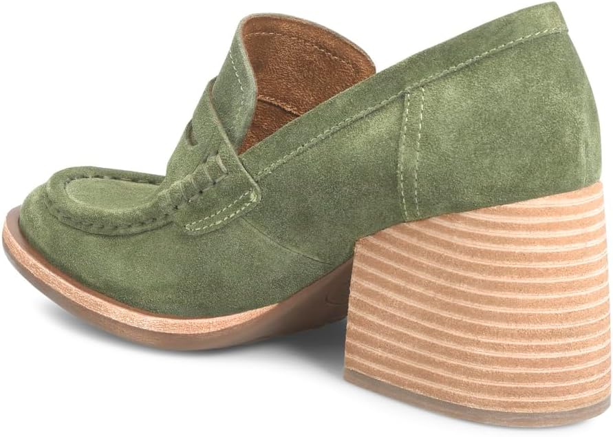 KORK-EASE Women's Modeste Loafer, Green, Size 7 M US