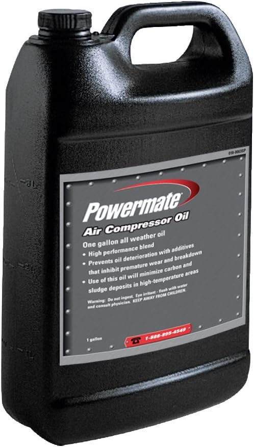 Powermate 018-0063SP All Weather Air Compressor Oil, 1-Gallon