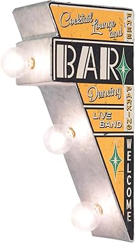 Bar Double-Sided Marquee LED Sign