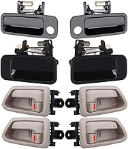 OCPTY Door Handles Exterior Interior Driver Passeneger Side Replacement fit 1997-2001 Toyota Camry Outside Inside Door Handles(8pcs) - coolthings.us