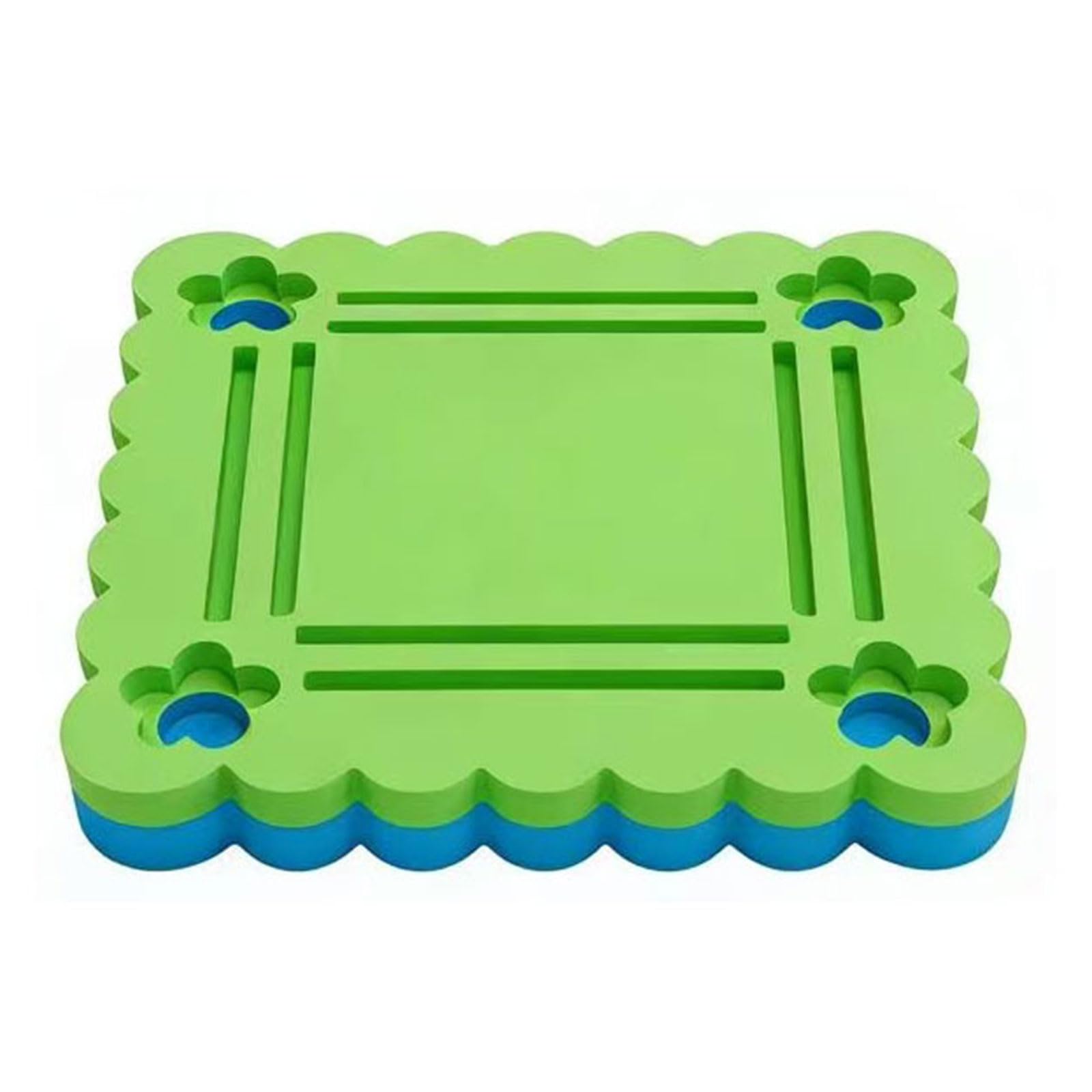Table de jeu de mahjong imperméable pratique en mousse EVA pour activités de piscine en plein air Configurations rapides Jeu EVA flottant avec installation rapide