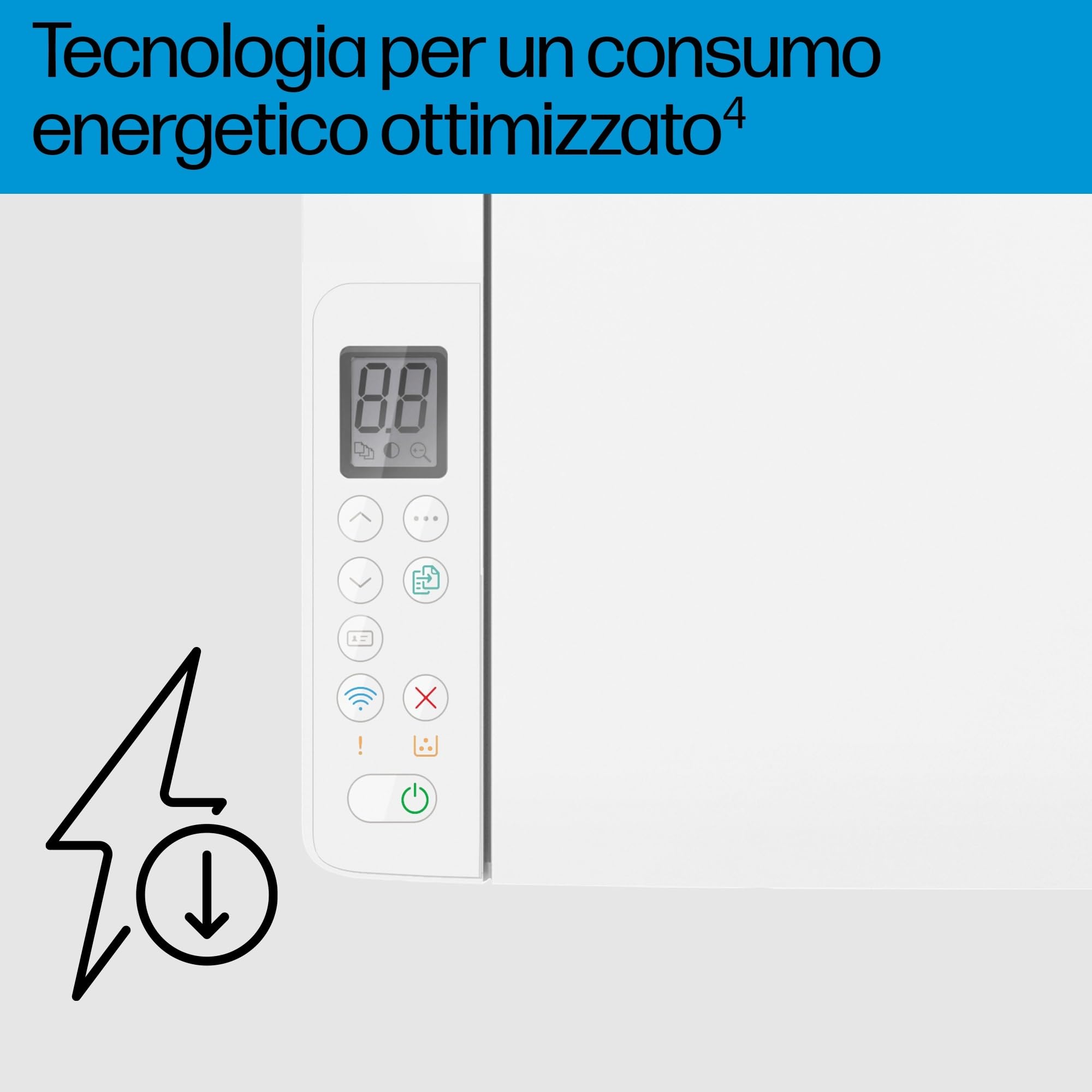 HP LaserJet M140we 7MD72E, Stampante Multifunzione Laser A4, Monocromatica, Stampa Fronte e Retro Manuale in b/n, 20 ppm, Wi-Fi, Smart, Bianca