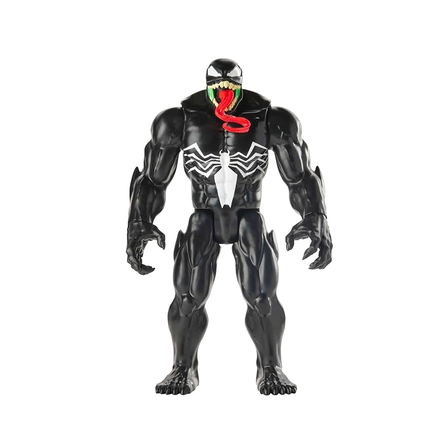 マーベルハスブロスパイダーマンタイタンヒーローシリーズDeluxe Venom Amazon.com: Hasbro Spiderman Titan Deluxe Venom : Toys & Games