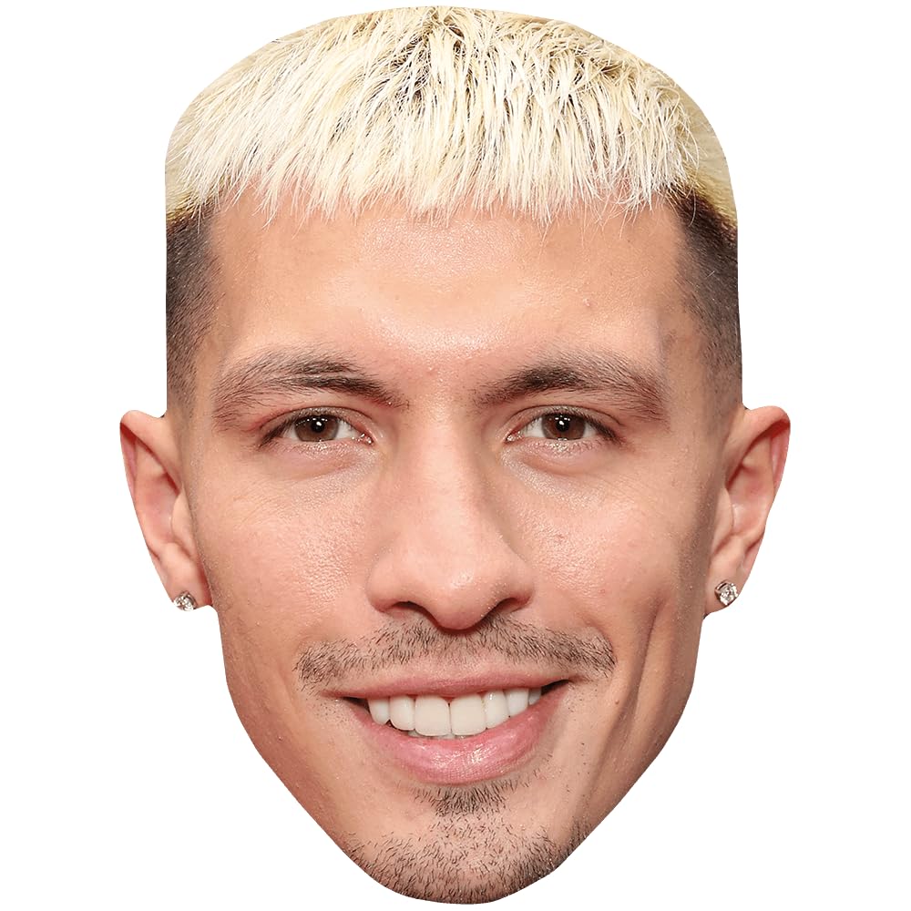 Lisandro Martinez (Smile) Celebrity Mask, Flat Card Face, Fancy Dress Mask