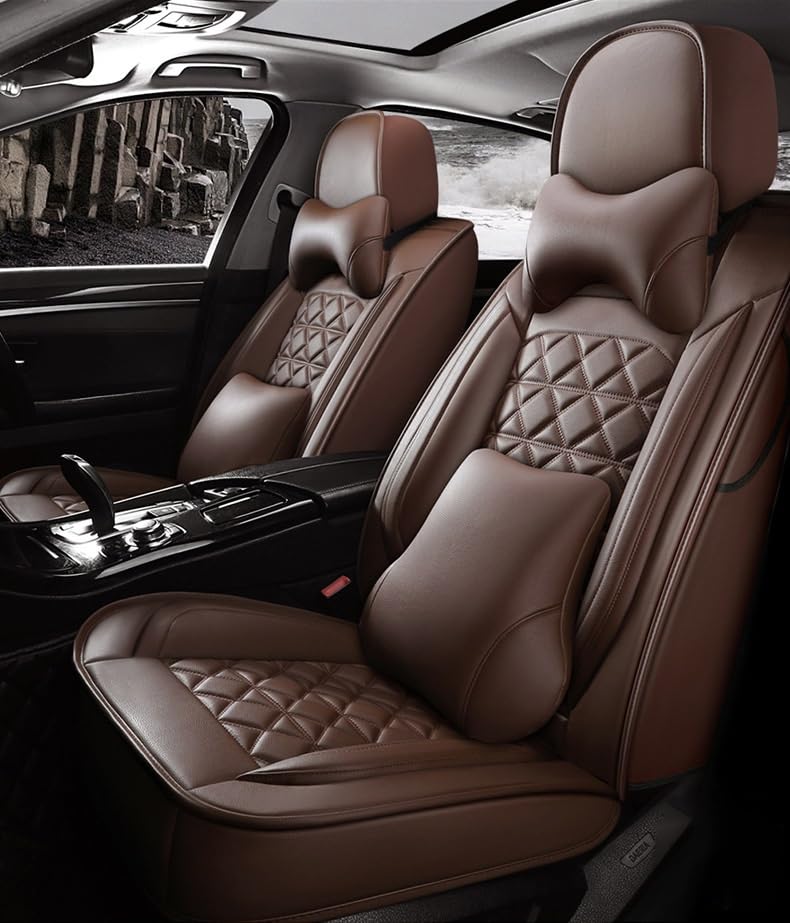 Housse de siege voiture en cuir PU pour VW Beetle, Phaeton, Atlas et Jetta