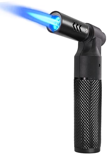 Luxgaze Butane Torch Kitchen Torch Lighter Refillable Big Jet Flame