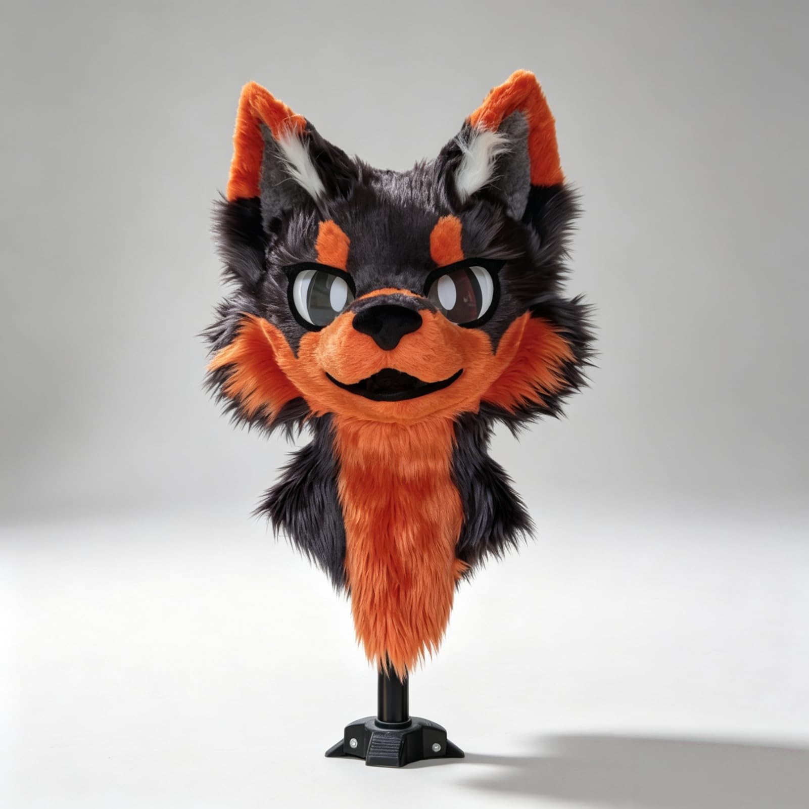 Fursuit Furry Głowa, maska cosplay na Halloween i imprezy tematyczne