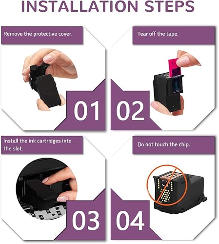 Miniatura 3 de Inktopia Cartucho de tinta remanufacturado de repuesto para HP 64XL 64 XL para HP Envy Photo 7858 7855 7155 6255 6220 7120 6232 6255 7158 7164 Envy