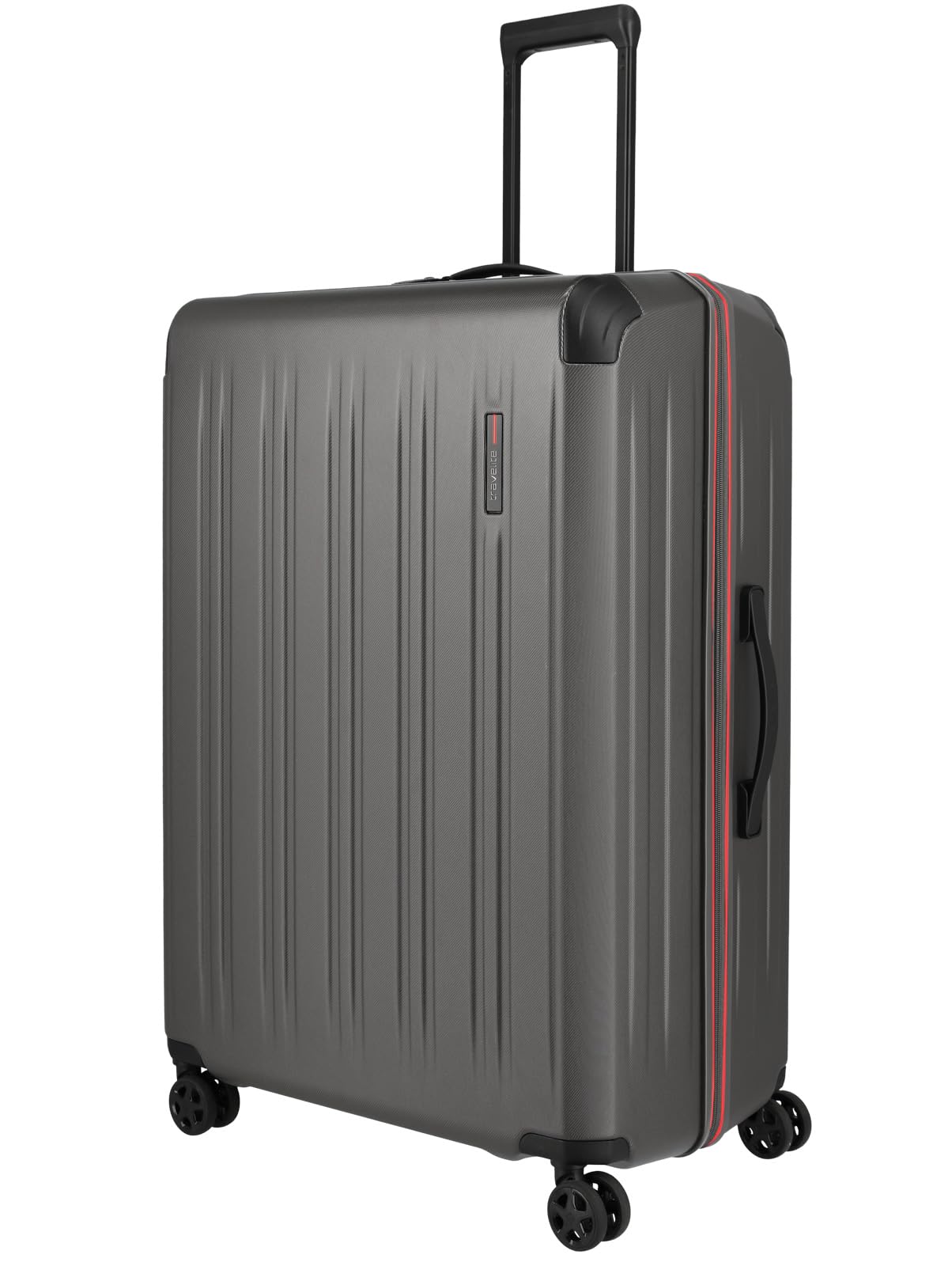 Travelite Hartschalen-Trolley Dynamiic – Travelite Dynamiic 4 Rollen Trolley XL 81 cm grau