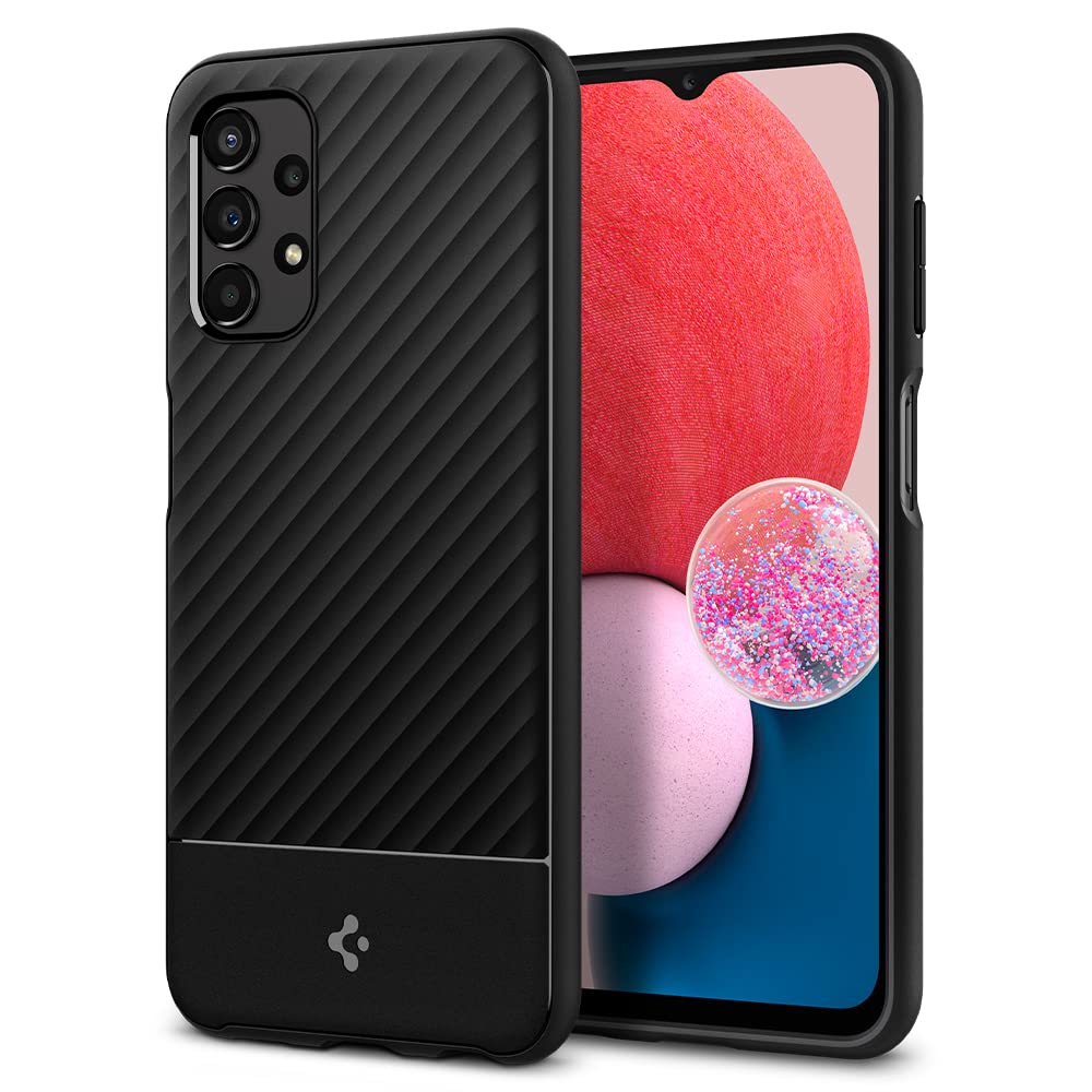 Spigen Galaxy A13 ile Uyumlu Kılıf Core Armor Matte Black - ACS04363