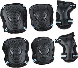 VANZACK 1 Conjunto Joelheiras Profissionais Joelheiras Para Esportes Infantis Equipamento De Motocross Joelheiras Para Ciclismo Joelheiras Para Adultos Skate Proteção Proteção Para