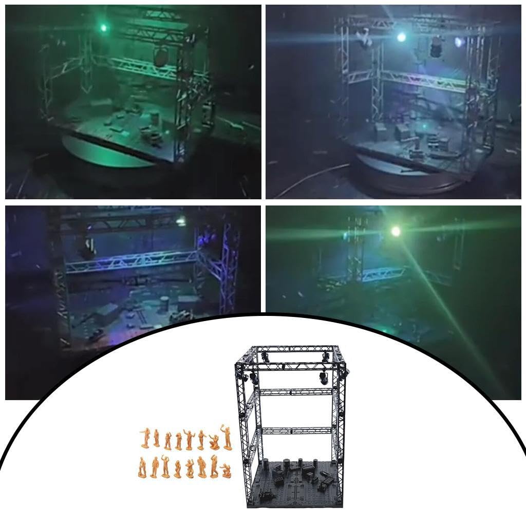QUXVUIS Stimola la creatività con i kit di base d'azione in Per scala 1/144 adatti agli appassionati di modellismo, kit di modelli staccabili, espositore per
