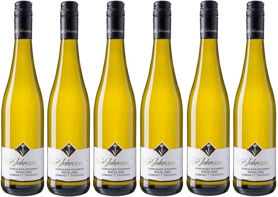 Vier Jahreszeiten Dürkheimer Steinberg Riesling Kabinett trocken 2025 zu je 6 x 0,75 Liter