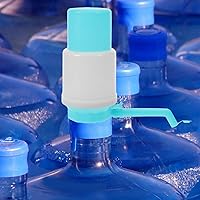 Vista 3 de jojofuny Bomba de absorción de agua a presión manual para botella de 1 galón, material Pp, fácil de llevar, beber saludable