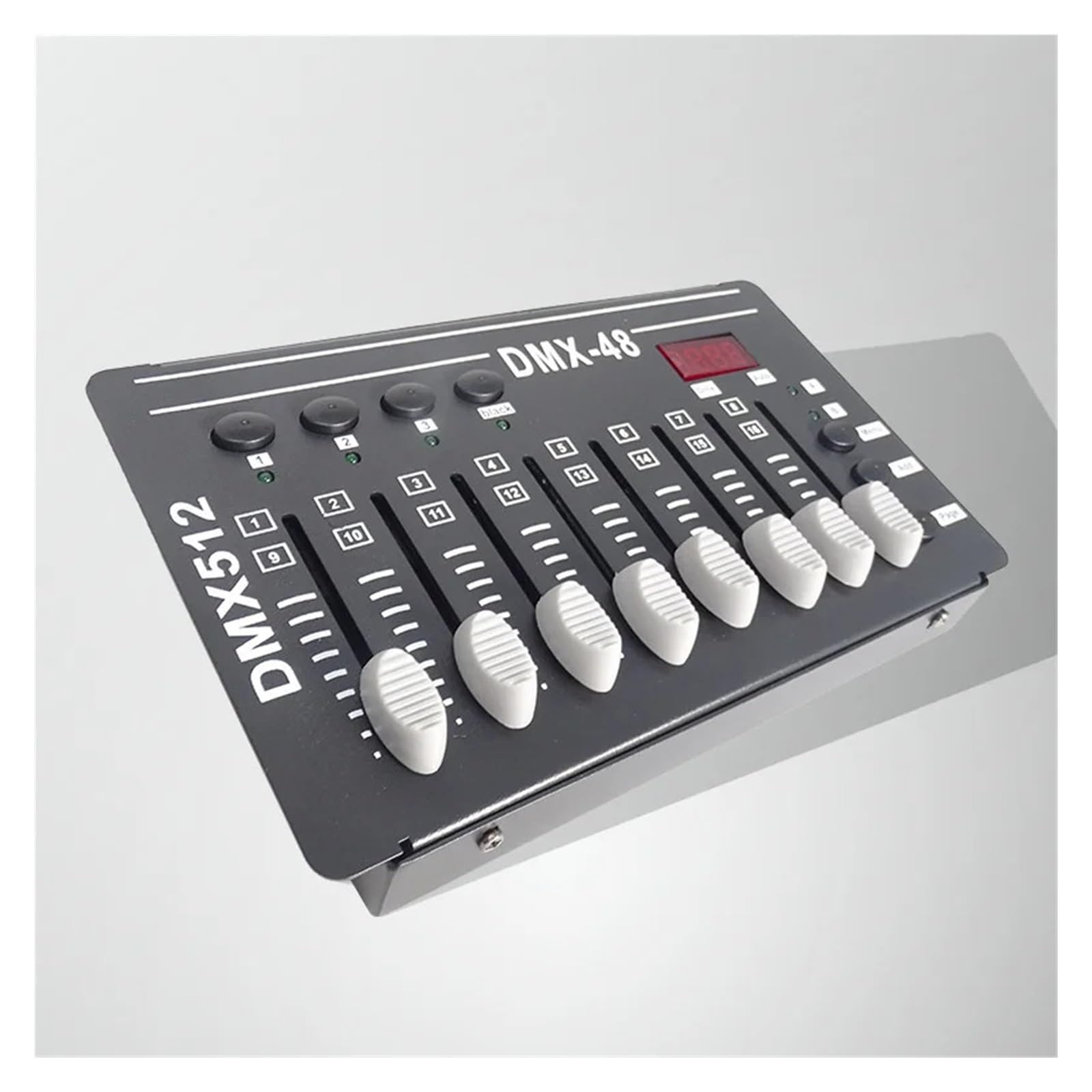 Contrôleur DMX, Contrôleur DMX 512 portable, mini console DJ, équipement d'éclaira de scène 48 canaux for DJ e, spectacle, discothèque, maria, production d'événements