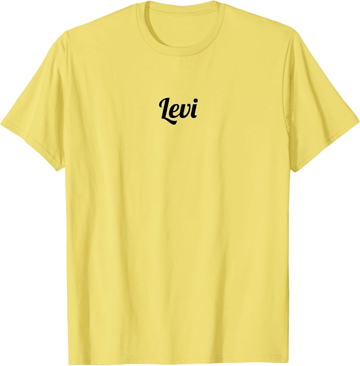 Arriba Que Dice El Nombre LEVI | Lindos adultos niños - Camiseta gráfica