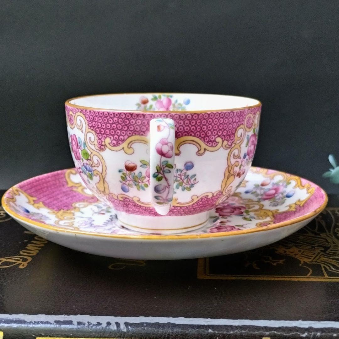 Amazon.co.jp: ミントン コカトリス ピンク カップ＆ソーサー スープ