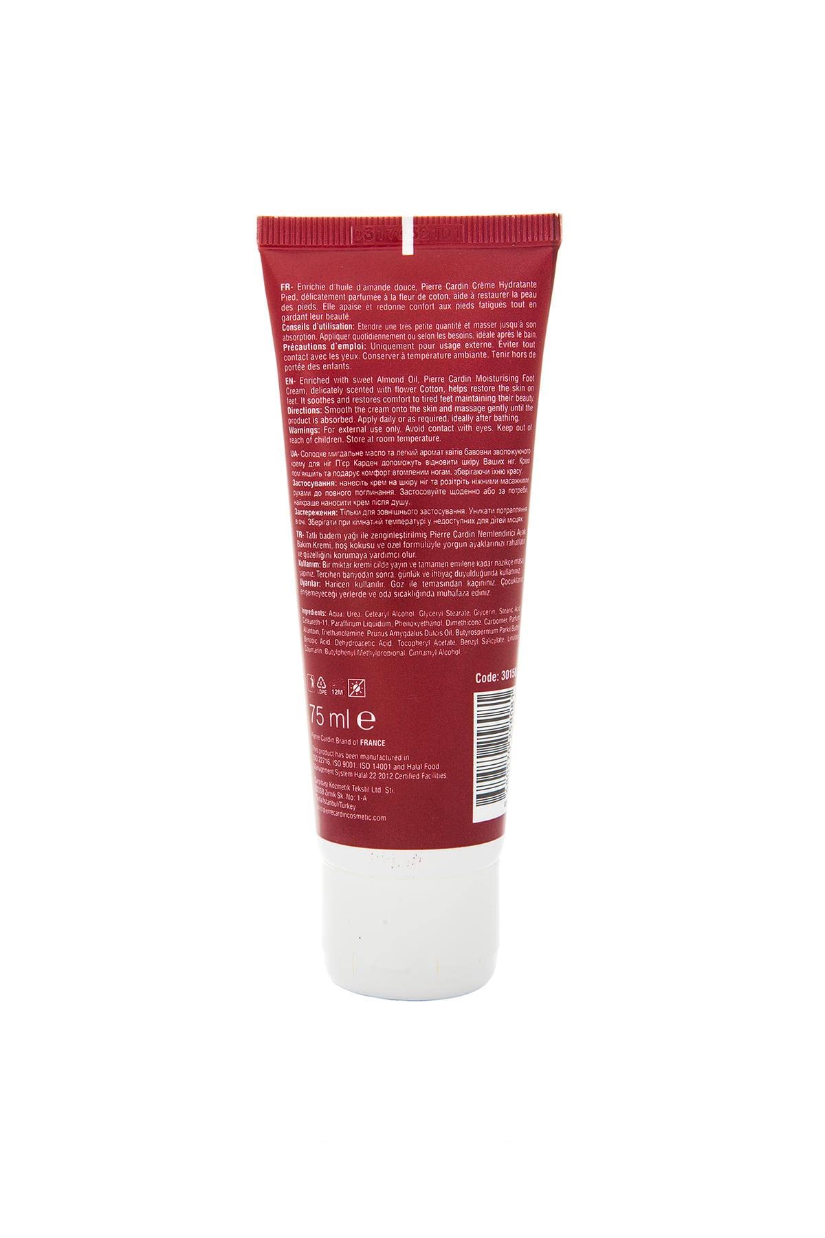Pierre Cardin Badem Yağı Özlü Nemlendirici Ayak Bakım Kremi - 75 ML