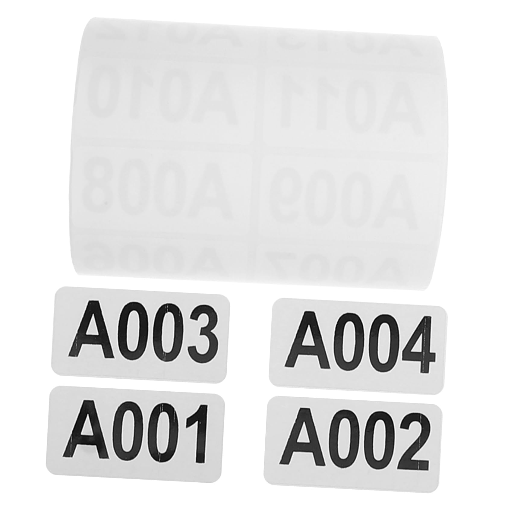 GLEAVI 3rotoli Etichette Numeriche Autoadesive Per Inventario Per Magazzini e Logistica Resistente e Facile Da Applicare