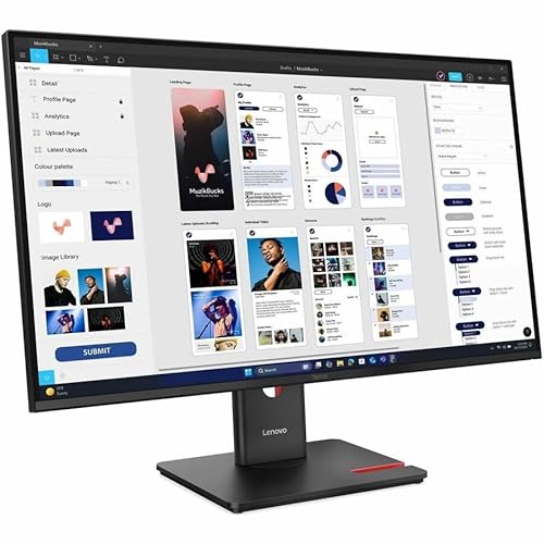 Lenovo ThinkVision T32UD-40 32" Class 4K UHD LED Monitor -