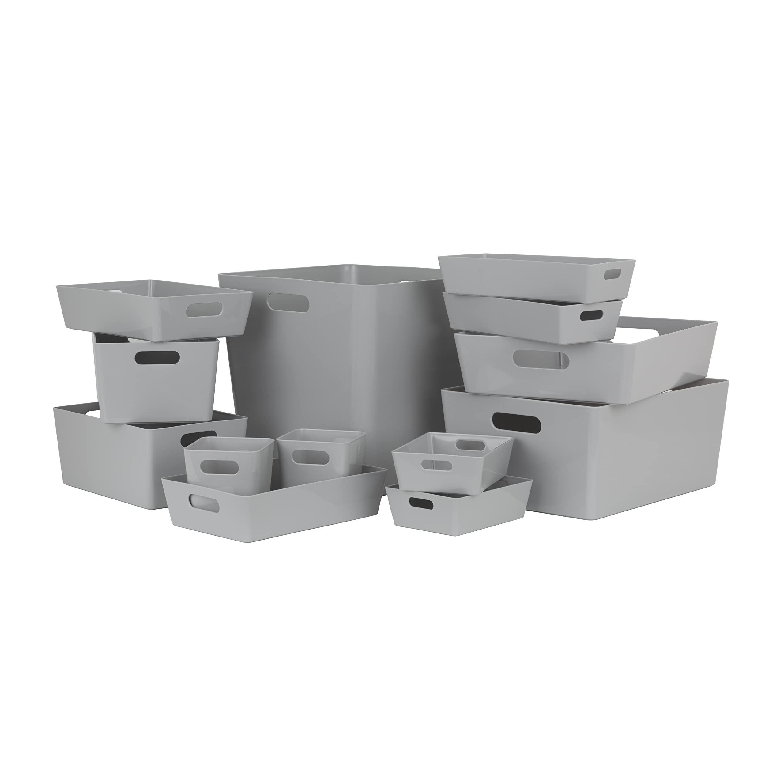 Wham Studio 13-Piece Storage Set In Cool Grey