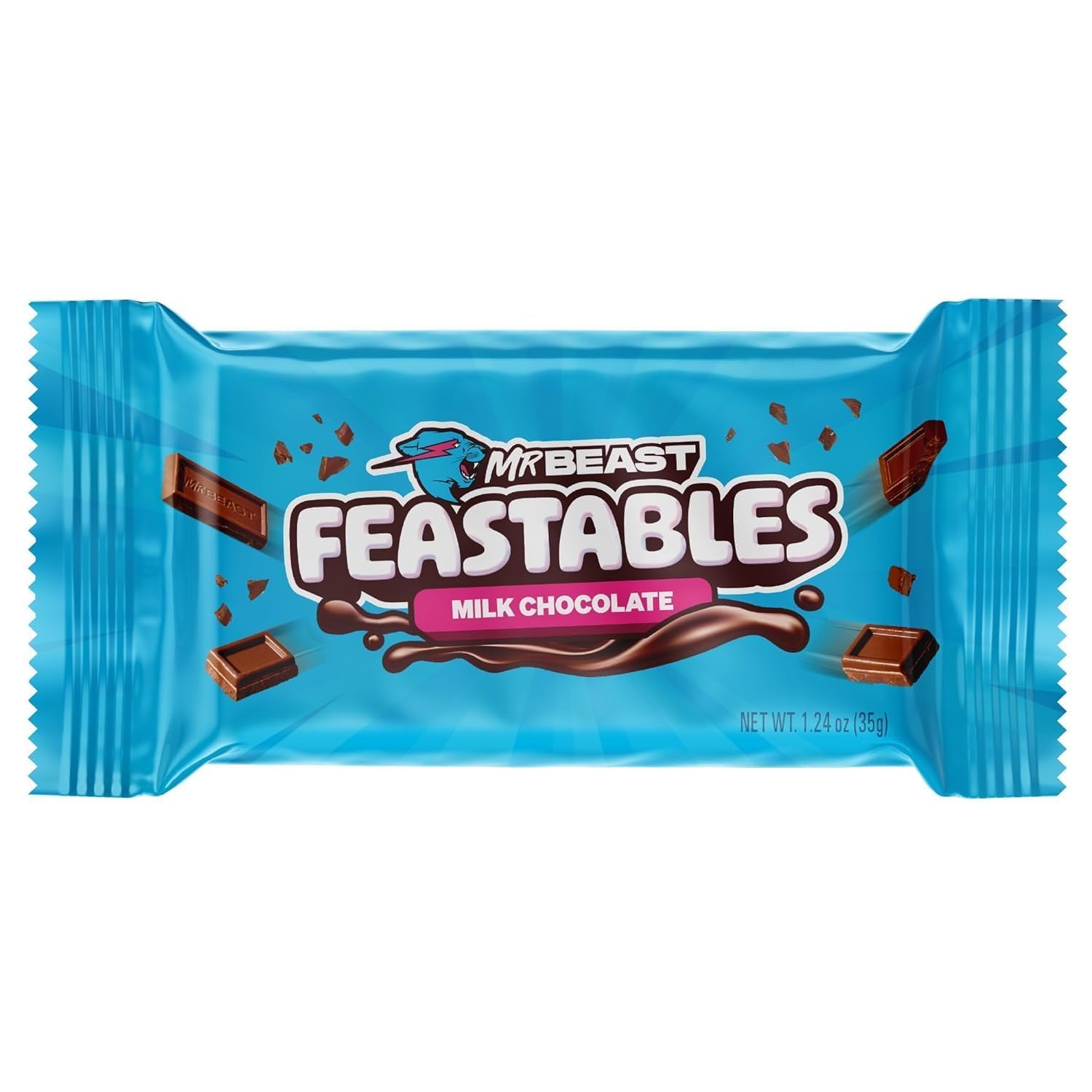 Mr.beast Feastables milk chocolate Bar, 35g-image-10