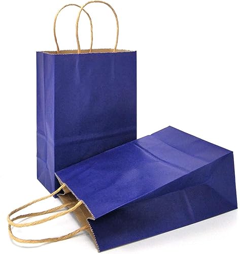 Miniatura 42 de Azowa - Bolsas de papel de estraza con asas para cosas para fiestas, para llevar regalos también