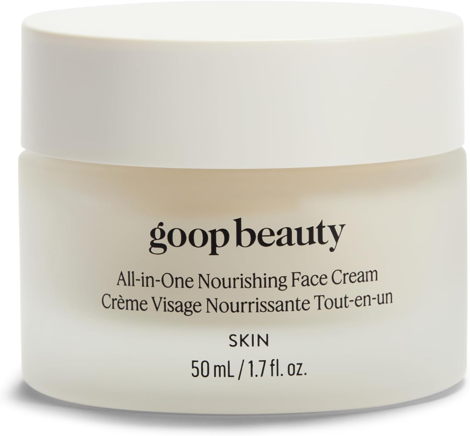 goop Beauty Nourishing Face Cream | Improves Firmness, Elasticity, & Brightness | Botanicals, Ceramides, & Squalane | Anti Wrinkle Moisturizer | 1.7 fl oz