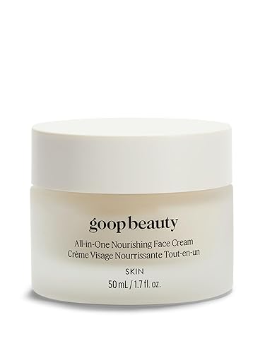 goop Crema facial nutritiva de belleza  Mejora la firmeza, elasticidad y brillo  Botánicos, ceramidas y escualano  Crema facial antiarrugas para