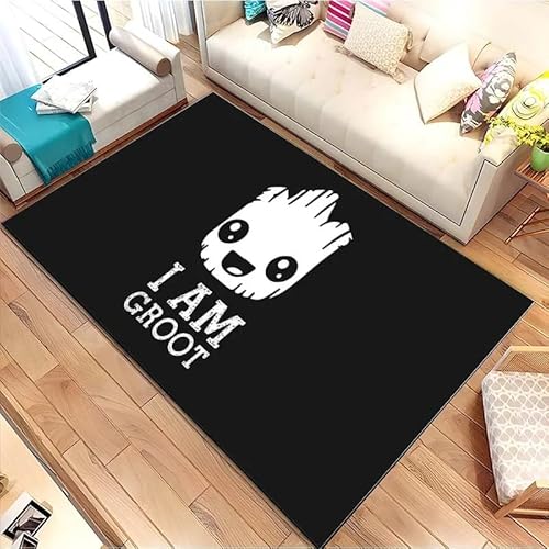 ����uI'm Gr00T�v�v�����g�t���A�}�b�g�J�[�y�b�g 15�T�C�Y ���r���O���[�� �x�b�h���[�� �x�b�h�T�C�h �o�X���[�� �v���C�}�b�g �A�j�����O H8727 50×70cm
