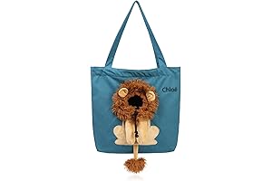 Lion Shape Pet Handbag Carrier: Sailcloth Material for Comfortable Travel