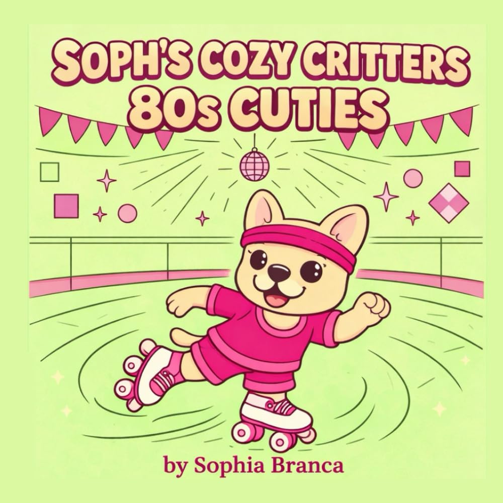 80s Cuties: Dog & Cat Coloring Book: Cute Puppies & Kittens, Retro 80s Style, Fun and Relaxing Coloring Pages for Teens & Adults