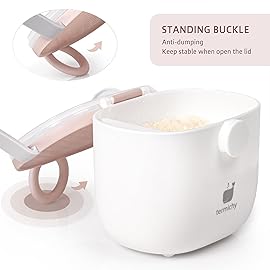 Termichy Baby Formula Dispenser, Portable Formula Dispenser Container with Scoop and Carry Handle for Travel Outdoor Activities for Baby Infant, 500ml