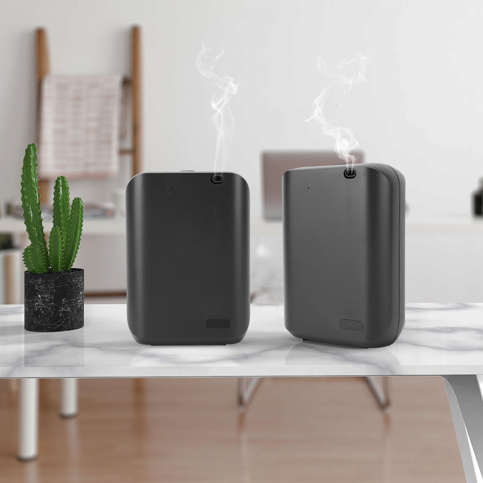 Diffusore di Profumo, Macchina per L'aria Profumata Intelligente con Montaggio a Parete da 150 Ml (BLACK)
