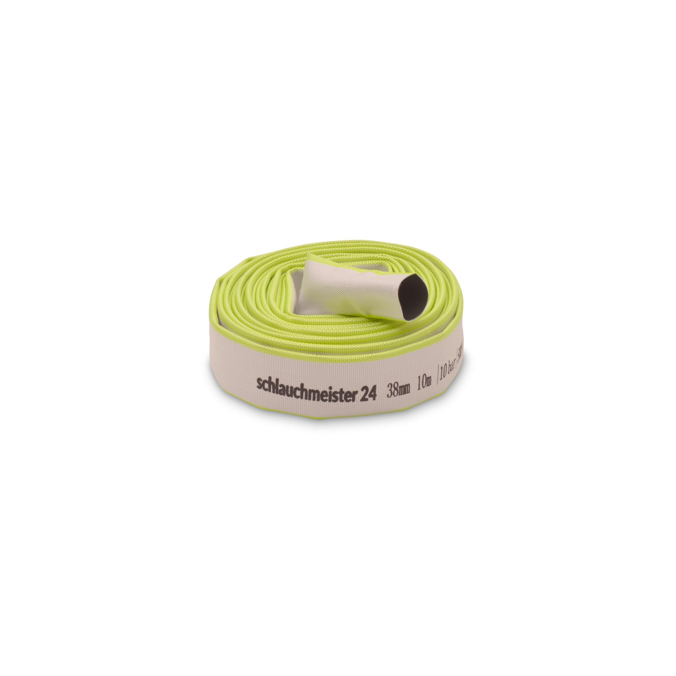 schlauchmeister 1 1/2 inch - 38 mm, 10 m Industrial Hose, Flat Hose, 8 Bar Operating Pressure