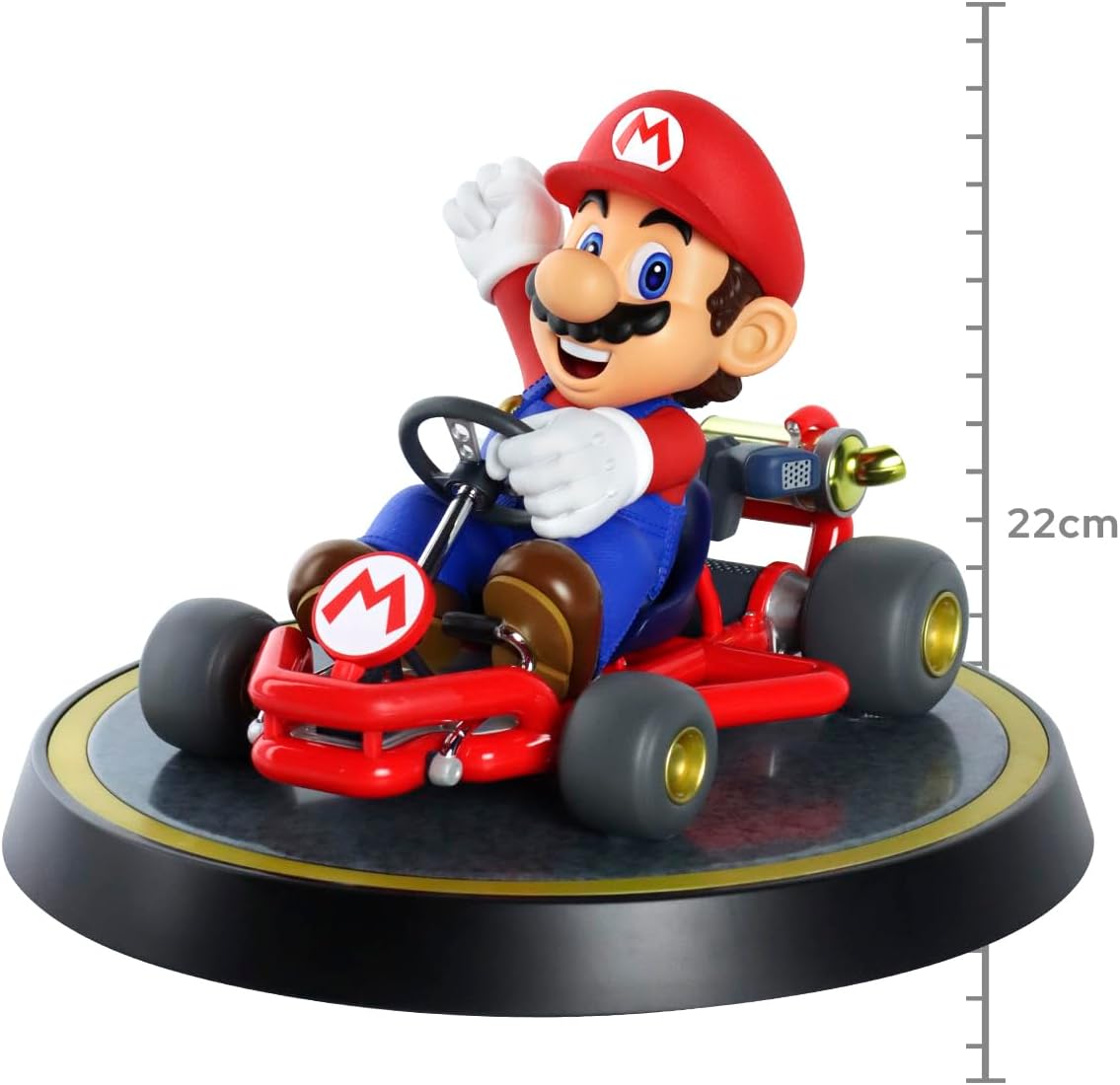 First 4 Figures MKARTST Mario Kart PVC Figurine, Multicolour