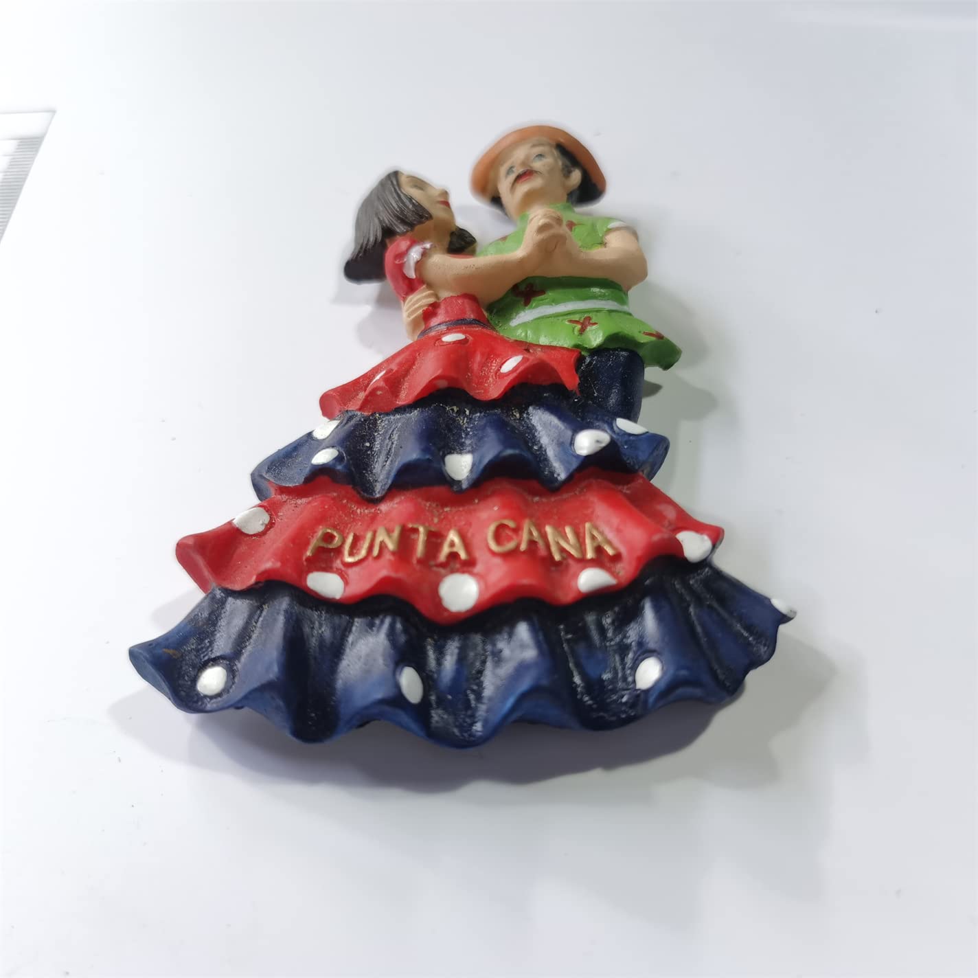 Magnete Da Frigorifero 3D A Forma Di Pesce – Souvenir Punta Cana Dominica, Fatto A Mano In Resina, 7x8 Cm - 3