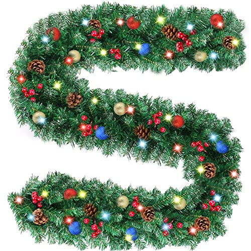 Add Festive Cheer to Your Holiday Decor with Likeny's Artificial Christmas Decor Garland