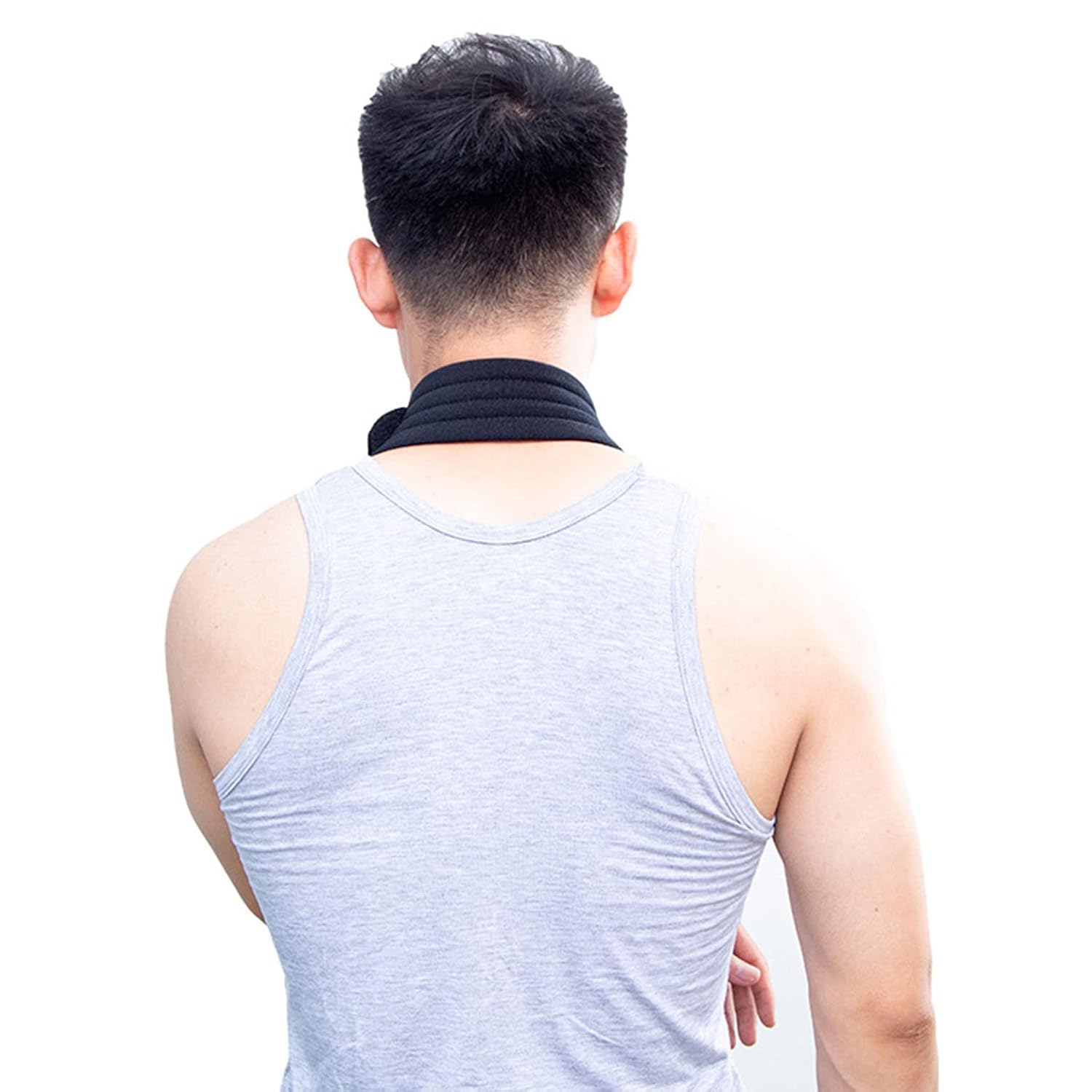 71inch/180cm Shoulder Immobilizer Arm Sling, Adjustable Lightweight&Comfortable Effective Medical Arm Support Sling for Rotator Cuff Torn Arm Wrist Hand Elbow Injury, Broken & Fractured Bones(Black)