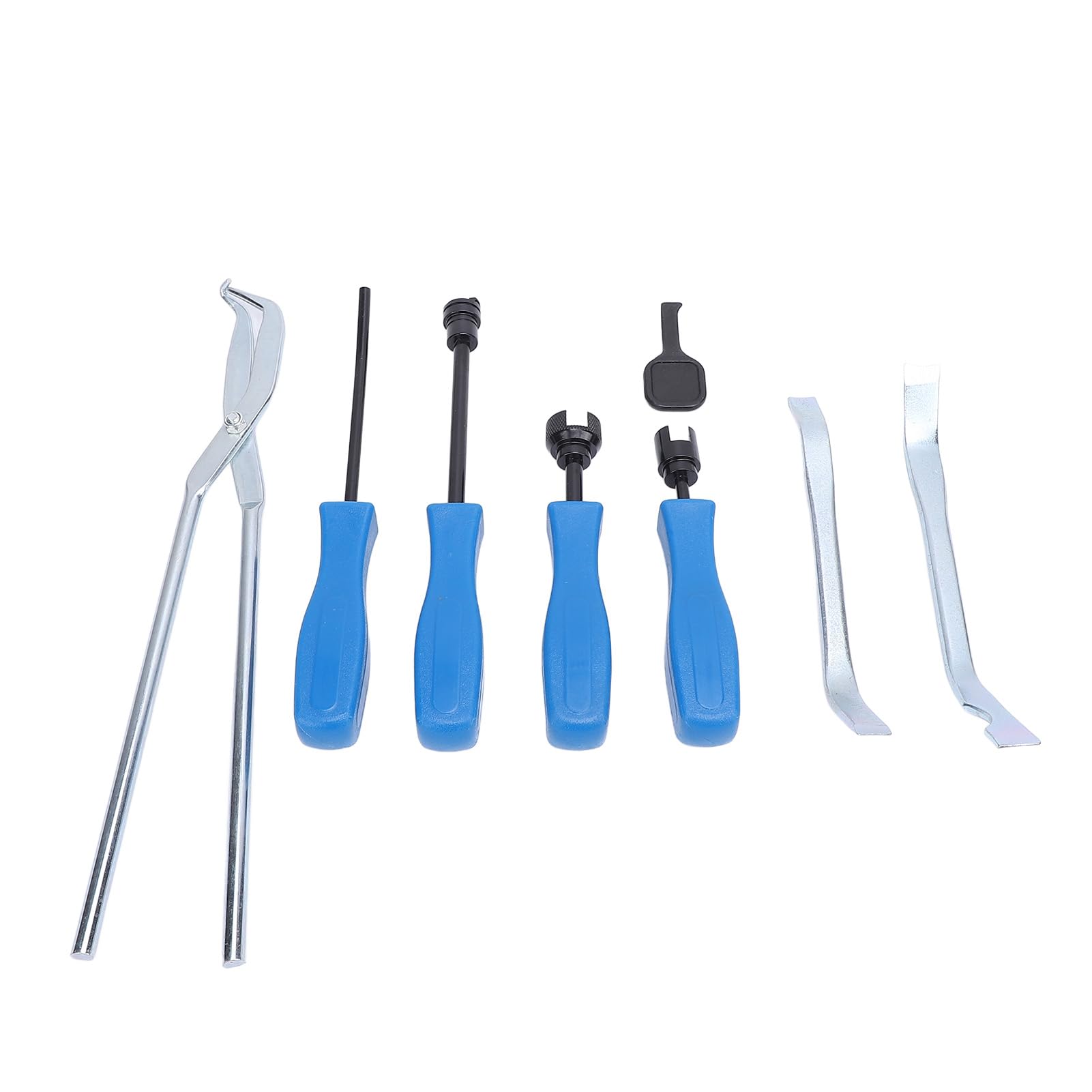 KIMISS Set di Strumenti per Tamburi Freno 8 PC - Installatore Portatile per Molla Freno e Strumenti di Rimozione Manutenzione Efficiente del