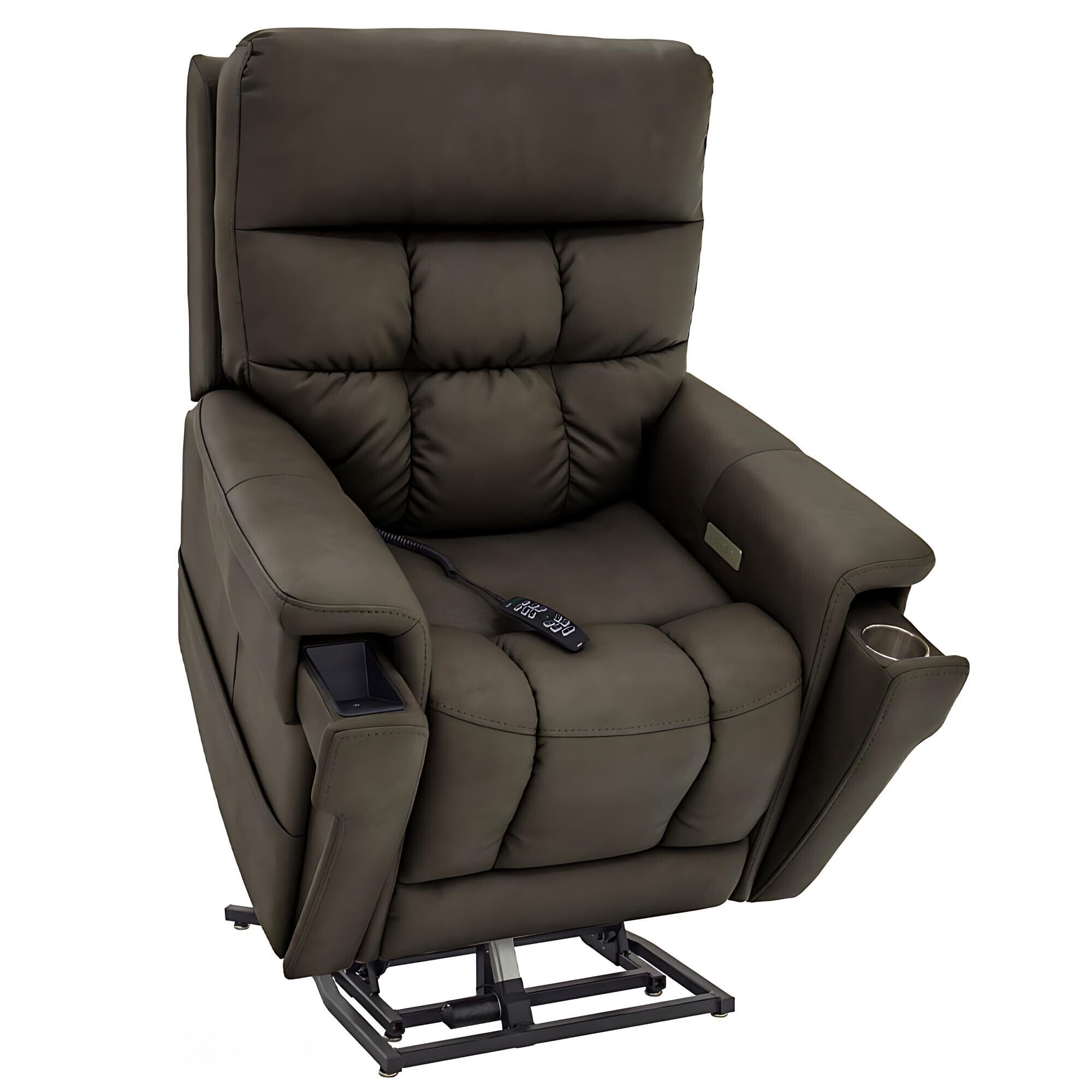 Pride Viva Lift Ultra Power Recliners - Lift Chair for Adults, 400 Lbs Weight Capacity, Lithium Battery Backup, 22.5" W x 21" D Comfort Seat, Medium,