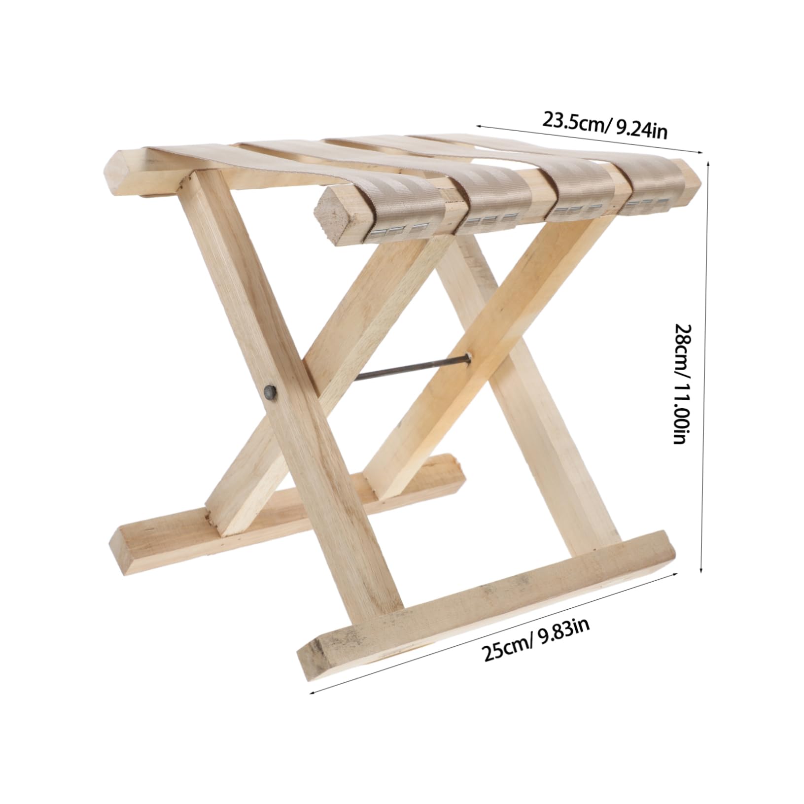 ifundom Portable Folding Stool for Outdoor Activities Compact Camping Chair with Base Lightweight and Versatile for Fishing Beach and to Carry Height Small