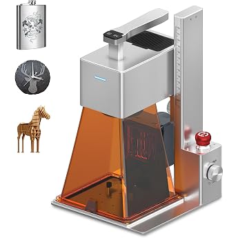 R1 10W Laser Engraving Machine, Portable Small Laser Engraving Machine, 0.05 mm High Precision Resolution, Can Engrave Plywoo