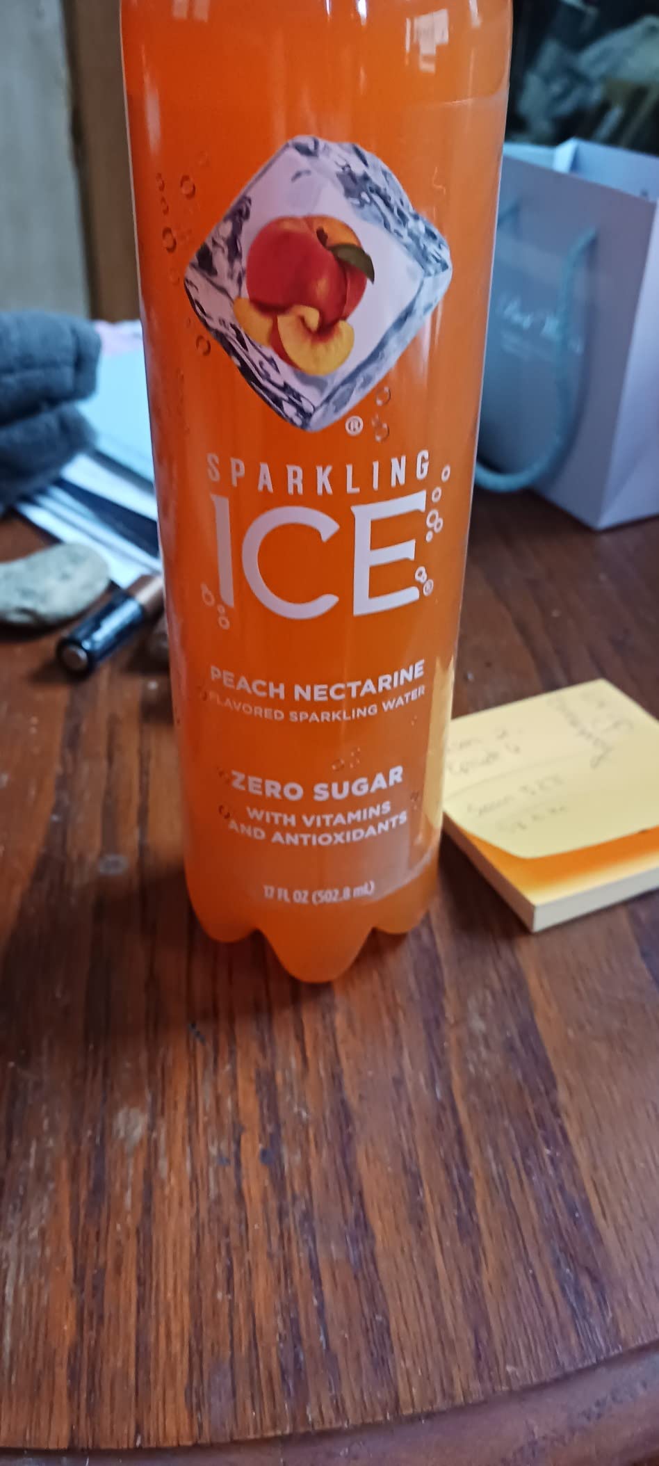 Sparkling ICE, Black Raspberry Sparkling Water, Zero Sugar Flavored Water, with Vitamins and Antioxidants, Low Calorie Beverage, 17 fl oz Bottles (Pack of 12) photo review