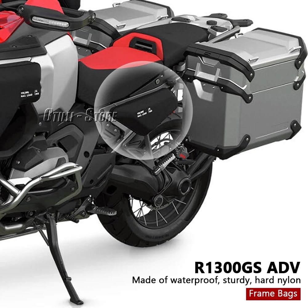 BWW R1300GS ADV用 フレームバッグ Fits for BMW R1300GS Adventure R 1300 GSA R1300 GS ADV 2024 2025
